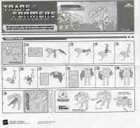 Timelines - Alpha Trion & Weirdwolf (Botcon 2-pack) - Instructions