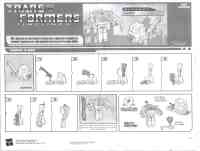 Timelines - Springer & Huffer (Botcon, 2-pack) - Instructions