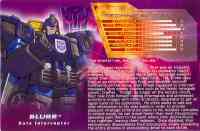 Timelines - Shattered Glass Blurr, Sideswipe w/ Whisper and Rampage - Package art