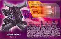 Timelines - Shattered Glass Megatron, Rodimus & Divebomb - Package art