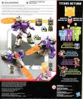 Generations - Galvatron with Nucleon - Package art