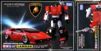 Takara - Masterpiece - MP-12 Lambor (Takara Masterpiece Sideswipe) - Package art