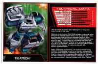 Timelines - Tigatron (Beast Wars prequel) - Package art