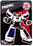 Robots In Disguise / RID (2015-) - Prowl (G1 - Tiny Titans) - Package art