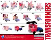 Movie AOE - Evasion Mode Optimus Prime - Instructions