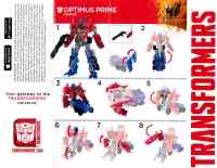 Movie AOE - Evasion Mode Optimus Prime - Instructions