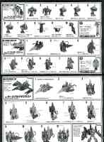 Takara - Unite Warriors - UW-06 Grand Galvatron (Tactician Cyclonus, Ghost Starscream, Curse Armada Thrust, Zombie War Breakdown, Wandering Roller) - Instructions