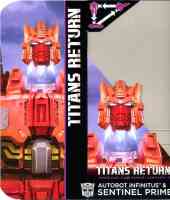 Generations - Sentinel Prime with Infinitus - Package art