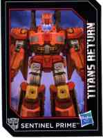 Generations - Sentinel Prime with Infinitus - Package art
