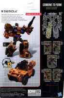 Generations - Swindle (Combiner Wars) - Package art