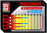 Generations - Autobot Blaster with Twin Cast - Package art
