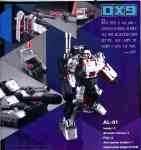 3rd Party - AL-01 Accessory Upgrade for Generations Leader Class Megatron - Package art