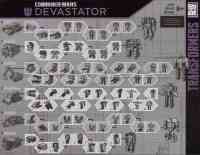 Generations - Constructicon Devastator (Scavenger, Hook, Bonecrusher, Long Haul, Scrapper, Mixmaster) - Instructions