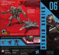 Studio Series - 06 Starscream MV1 (Studio Series) - Package art
