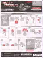 Titanium - Grimlock - War Within (6", Toys R Us exclusive) - Instructions