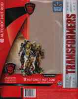 Movie TLK - Autobot Hot Rod (Walmart Excl) - Package art